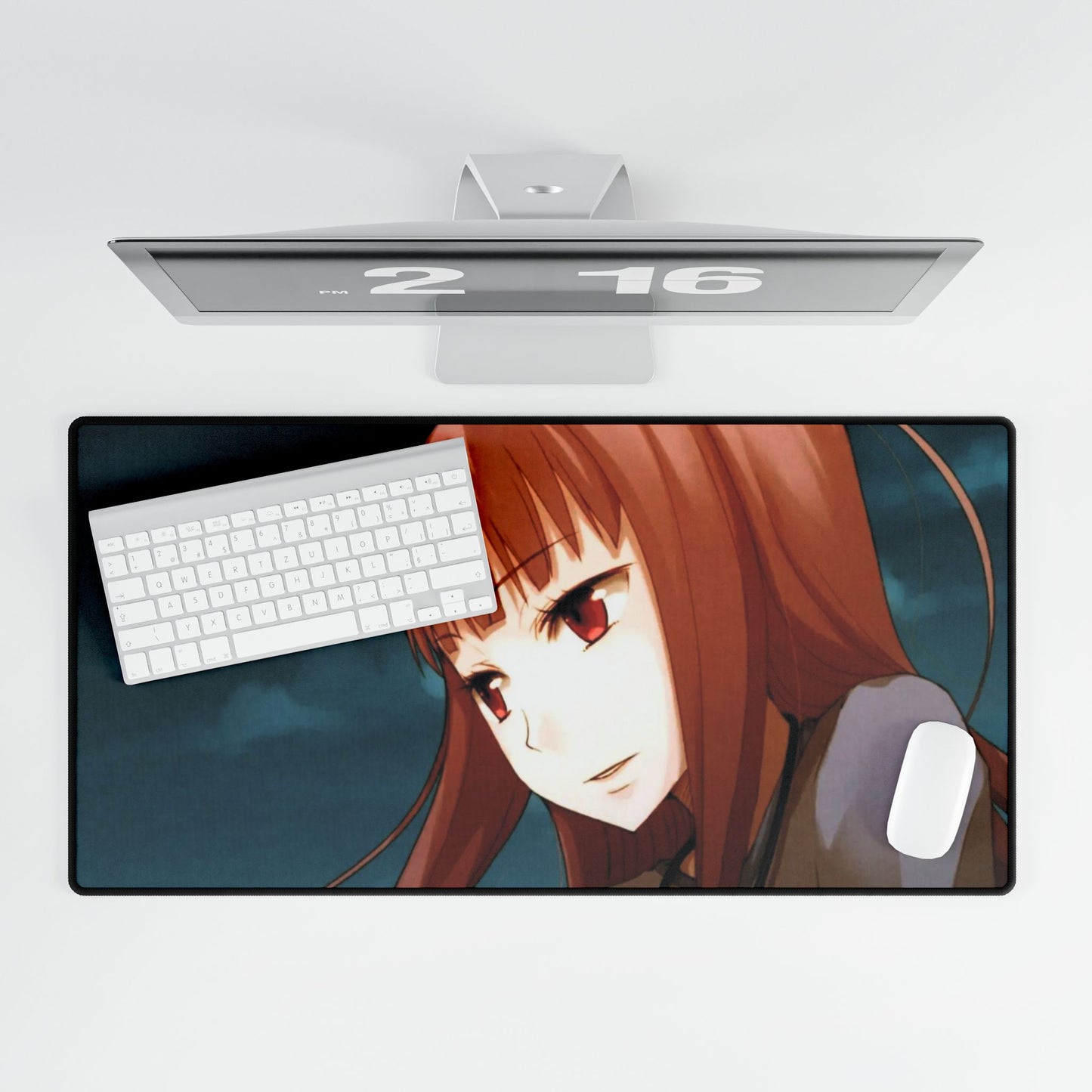 Anime Spice and Wolf Mouse Pad