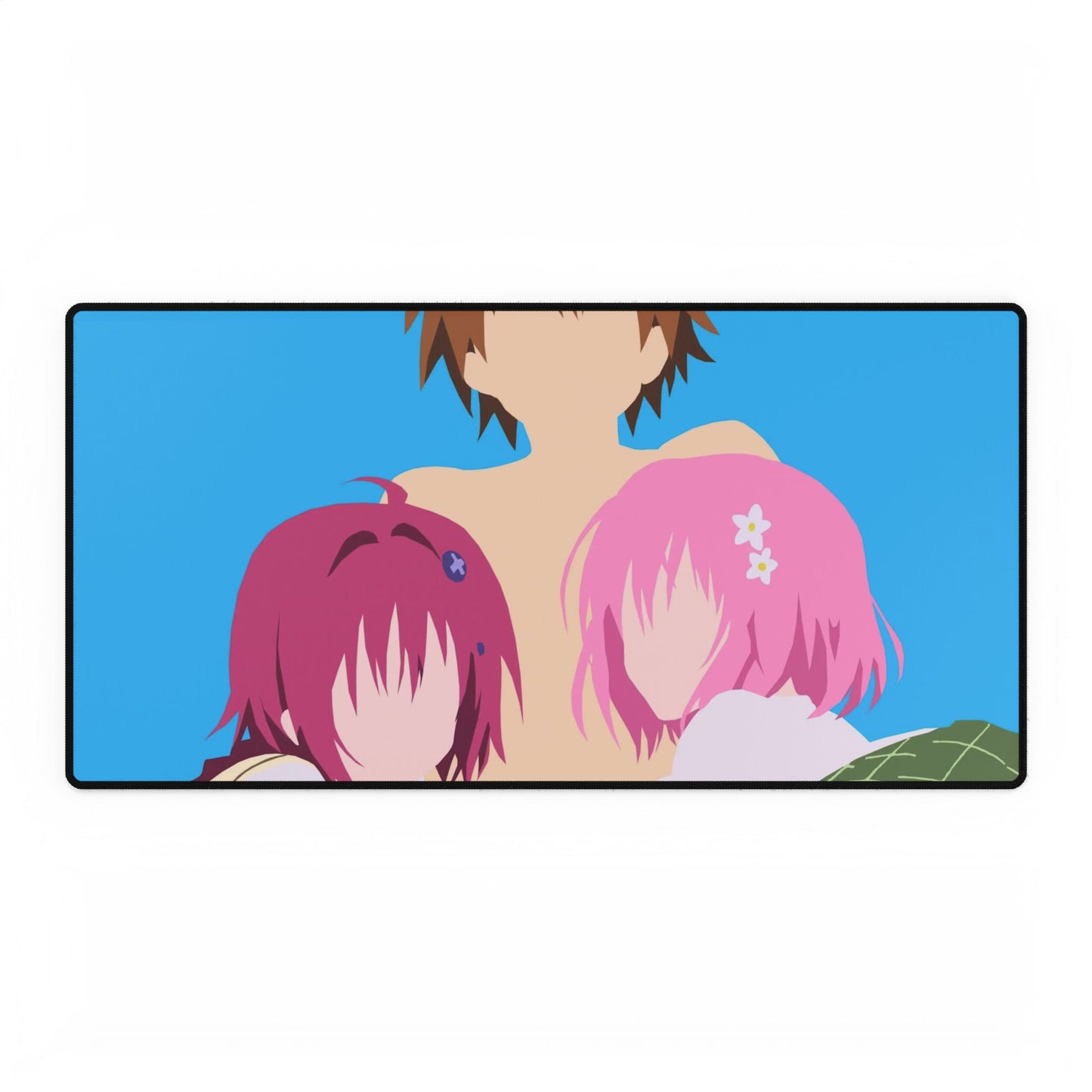 rito, momo y mea to love ru minimalist Mouse Pad