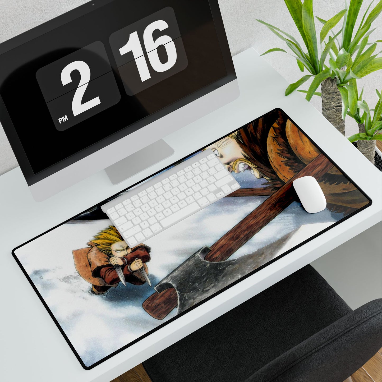 Thorfinn  vs Thorkell Mouse Pad