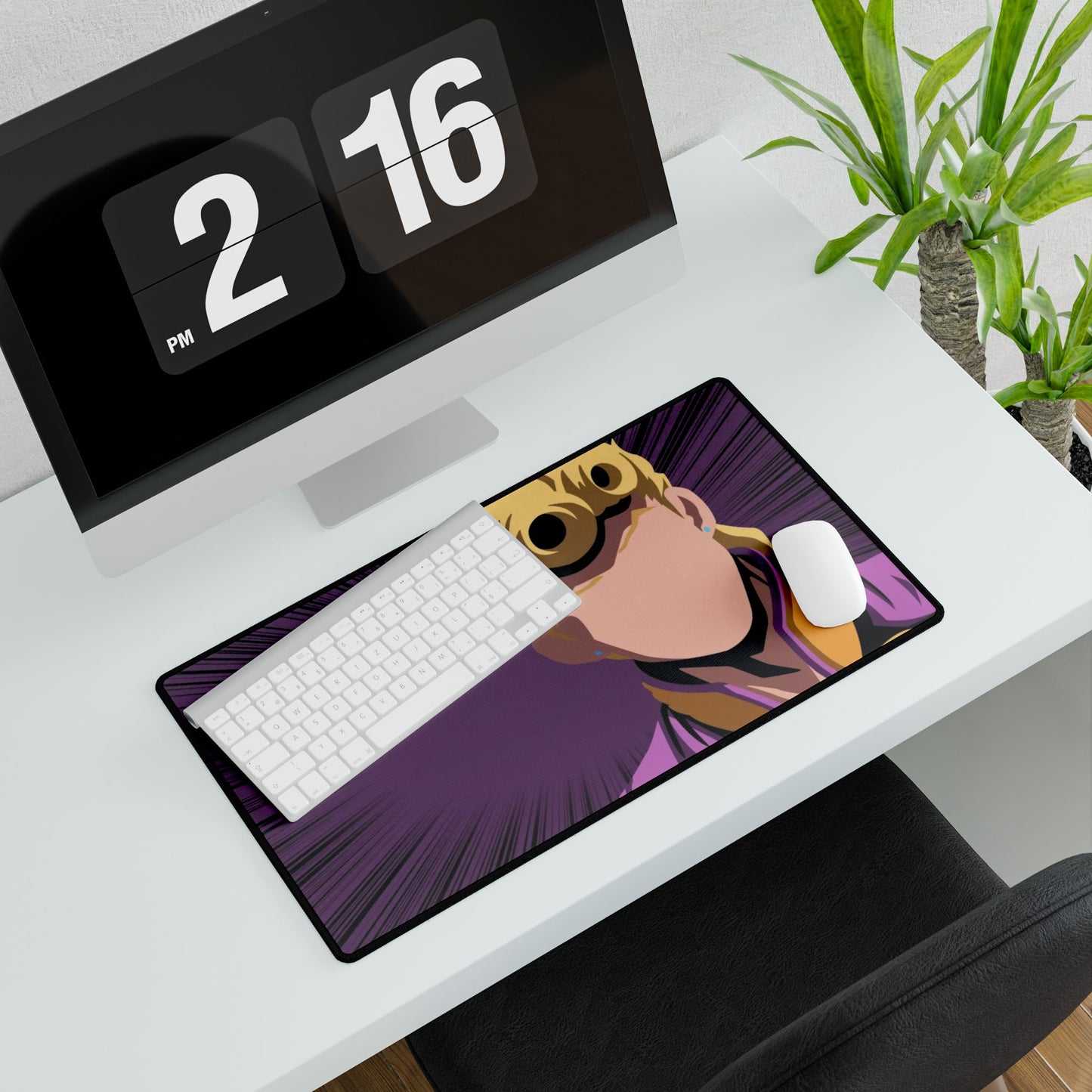 Giorno Giovanna from JoJo's Bizarre Adventure Part 5: Golden Wind for Dekstop Mouse Pad