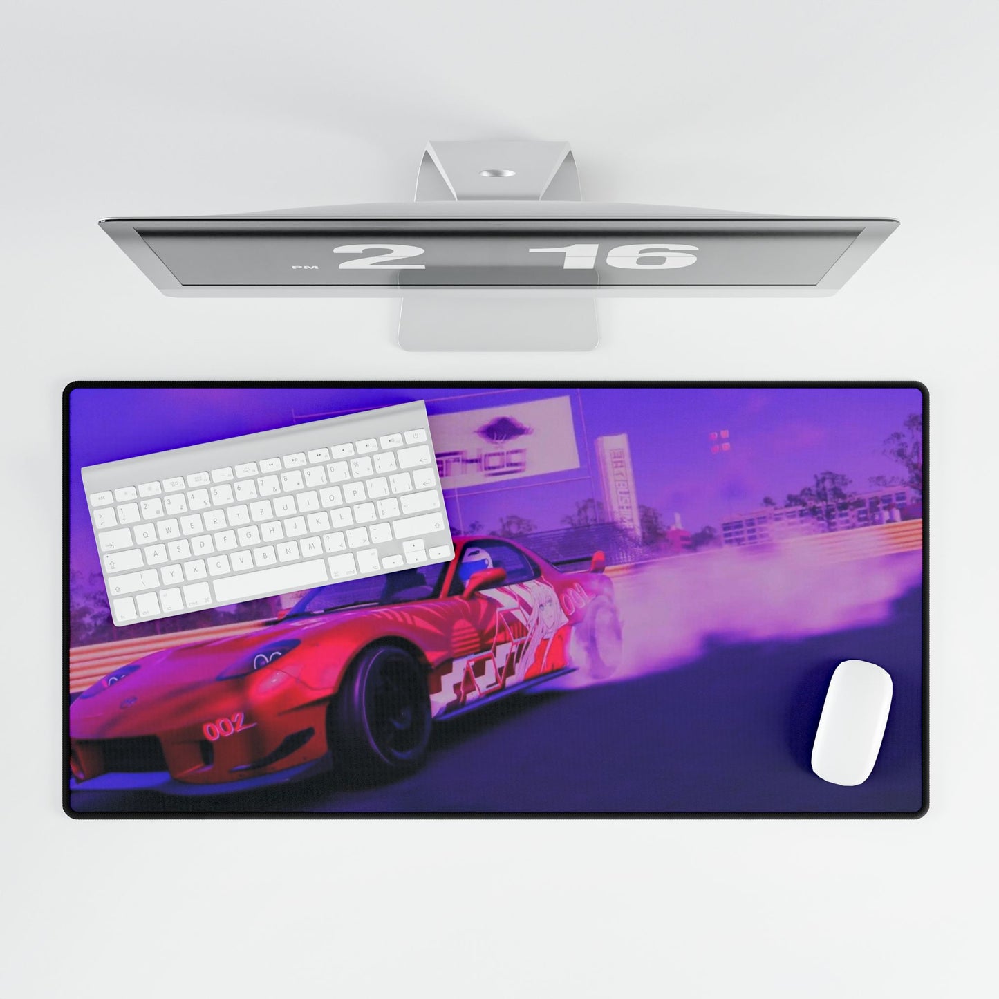 Drifting in the Franxx Mouse Pad