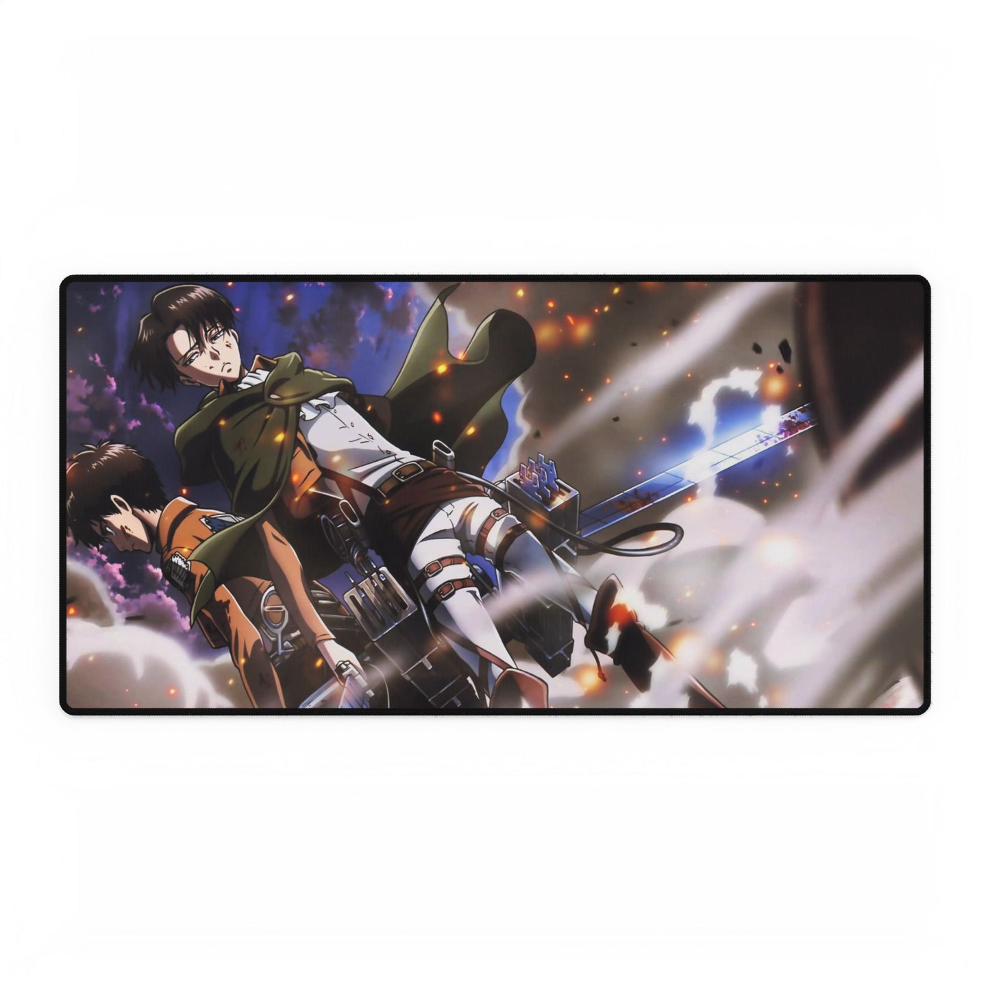 Eren Yeager and Levi Ackerman Mouse Pad