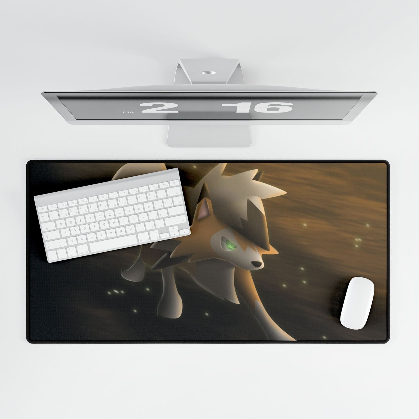 Lycanroc Dusk Form Mouse Pad