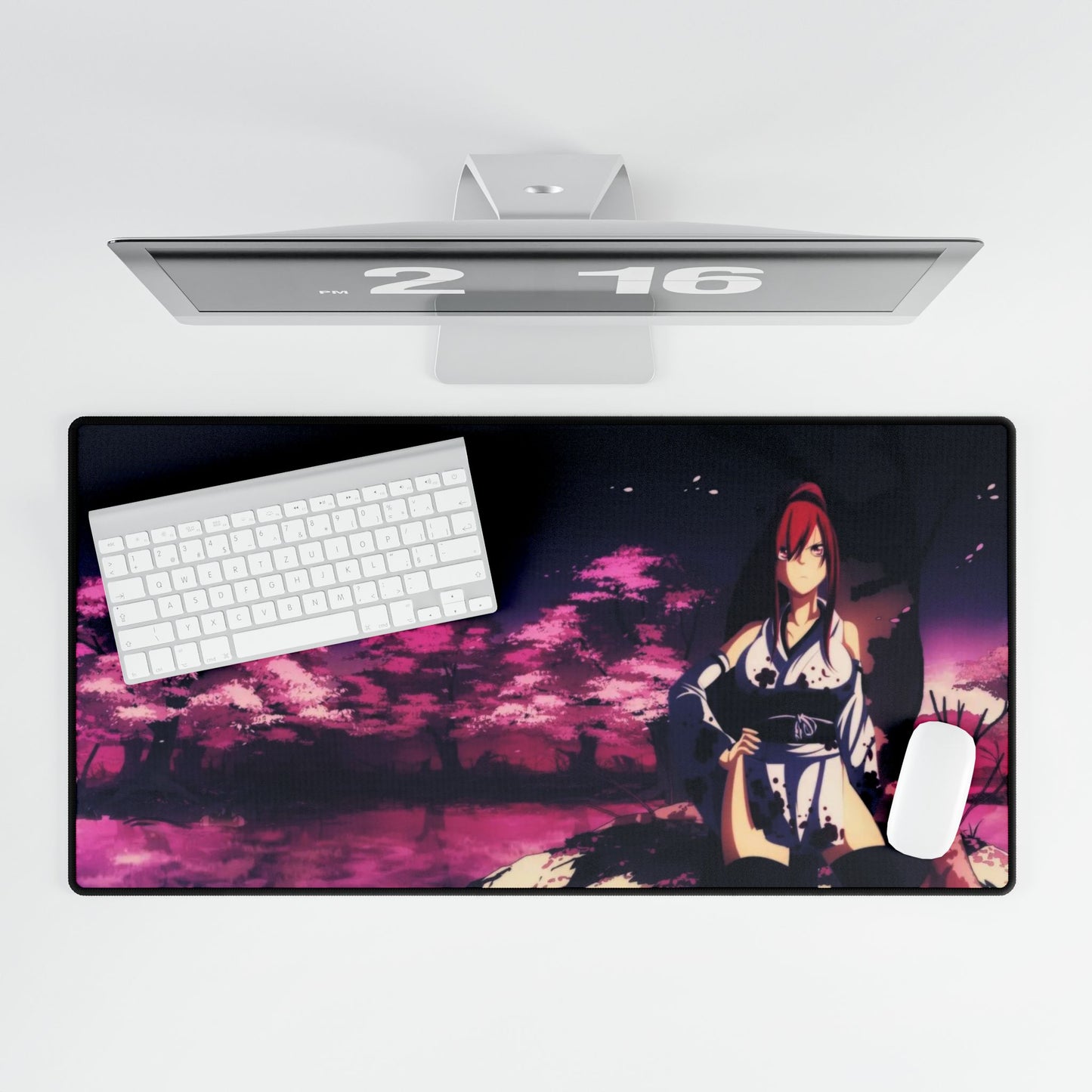 Erza Scarlet - Cherry Tree Lake Mouse Pad
