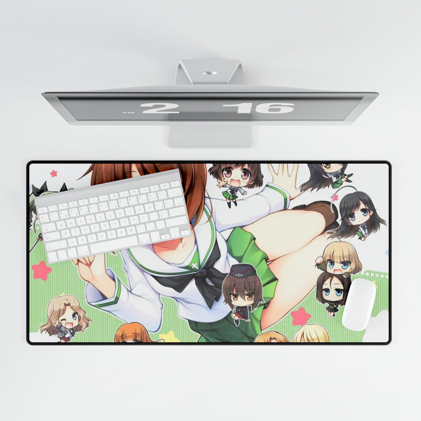 Anime Girls und Panzer Mouse Pad