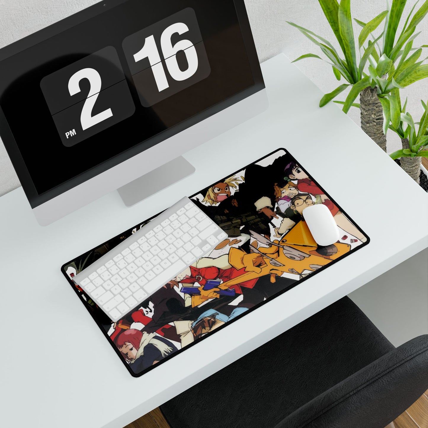 FLCL Haruko Haruhara, Mamimi Samejima, Naota Nandaba, Canti, Takkun Mouse Pad
