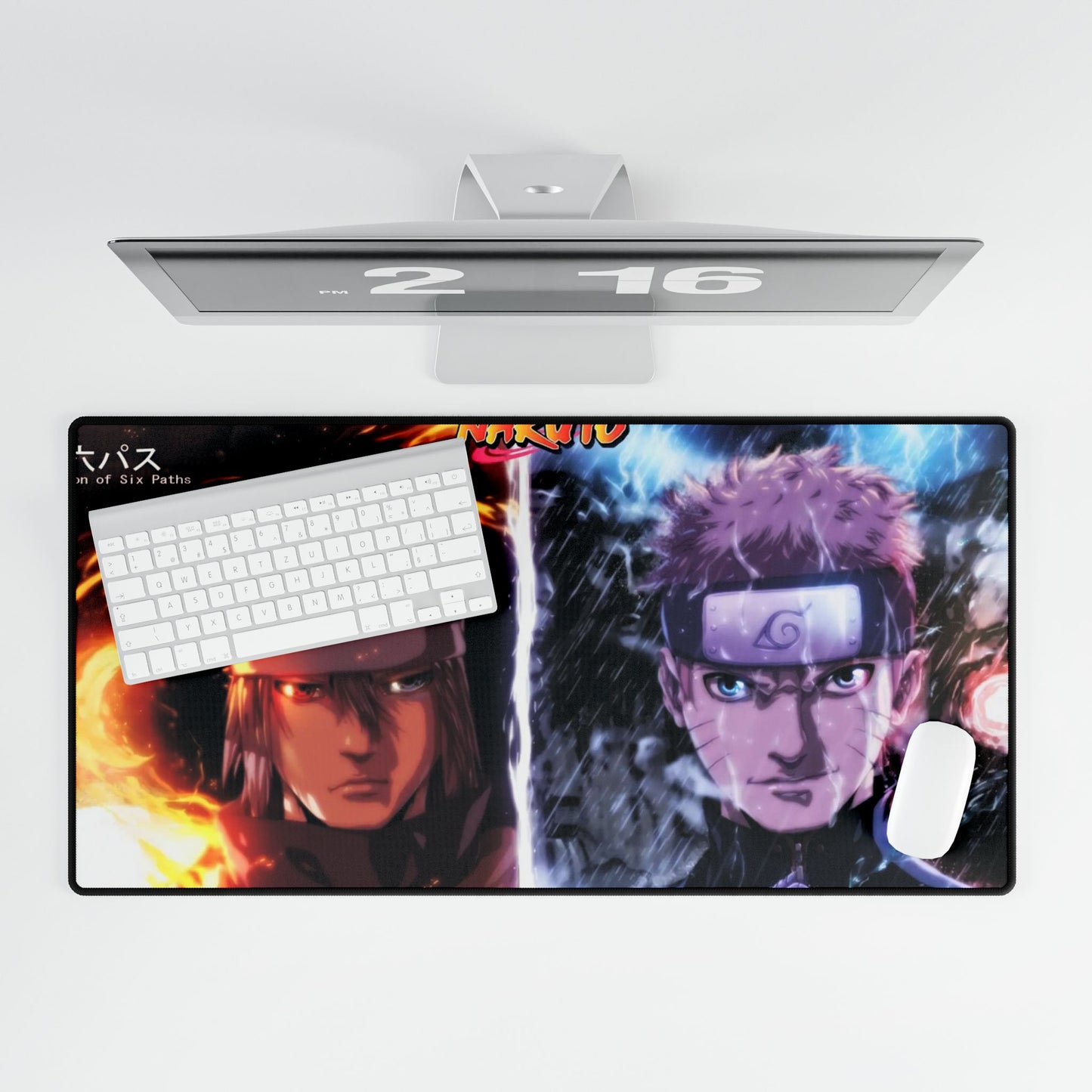 Sasuke (Moon Of Six Paths) and Naruto (Sun Of Six Paths) Mouse Pad