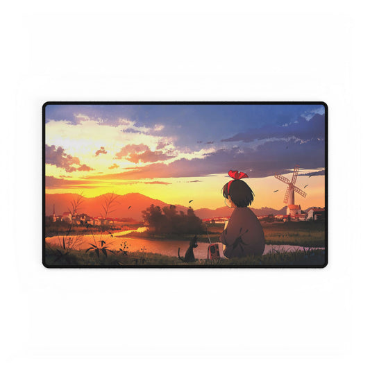 Sunset Kiki's Delivery Service Mouse Pad