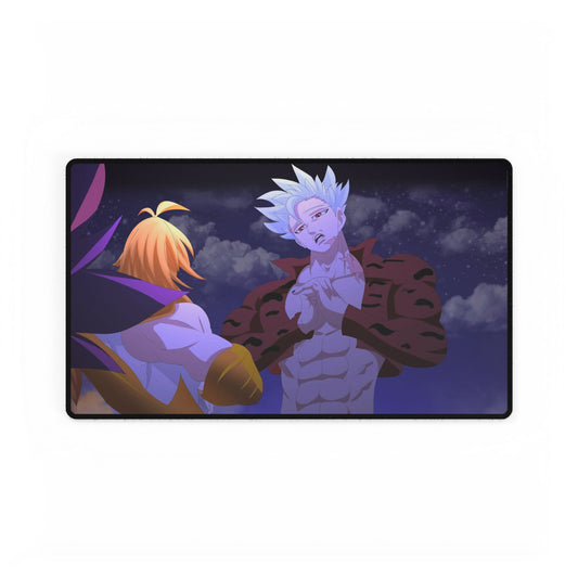Ban Vs Meliodas ( Demon King) Mouse Pad