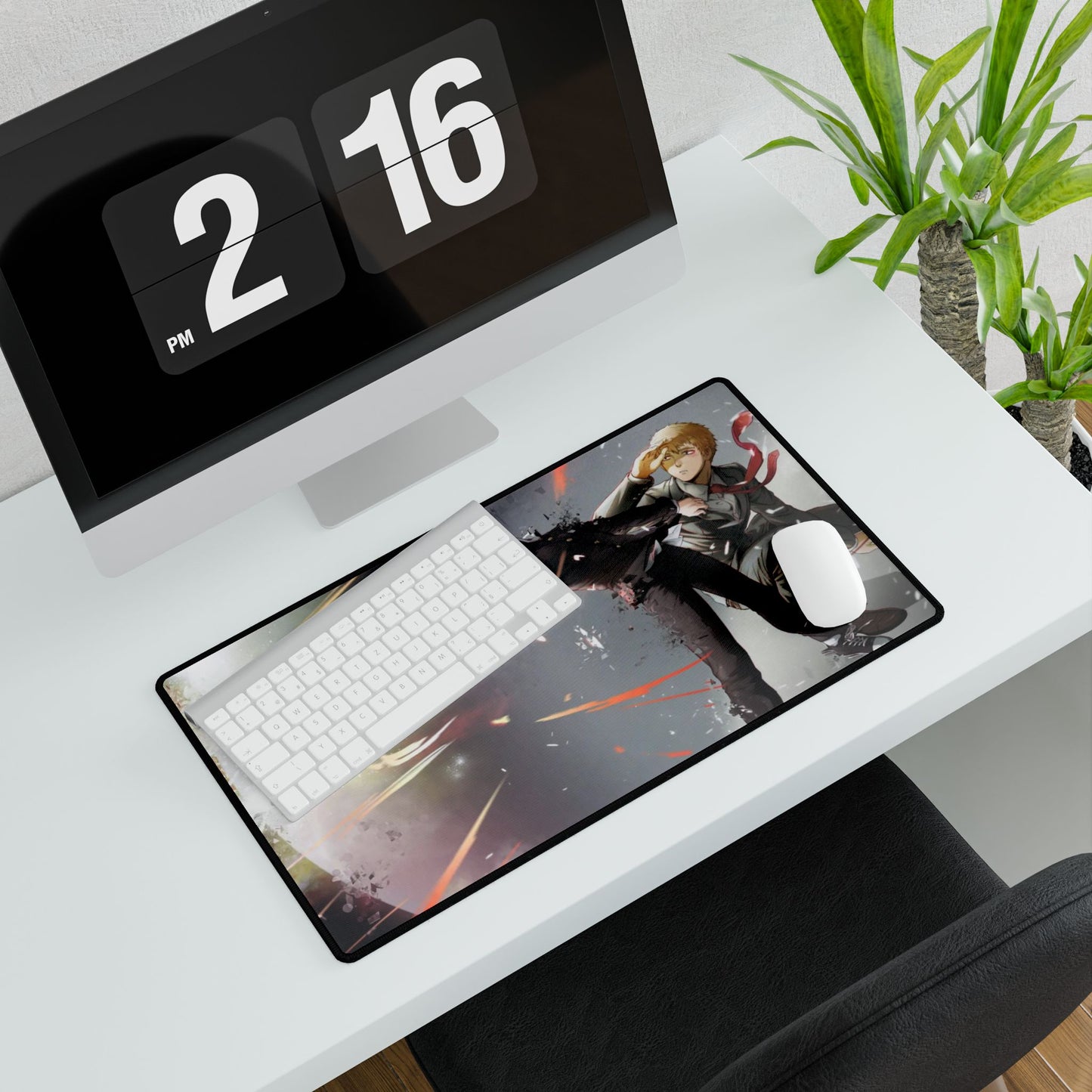 Mob Psycho 100 Arataka Reigen, Shigeo Kageyama Mouse Pad
