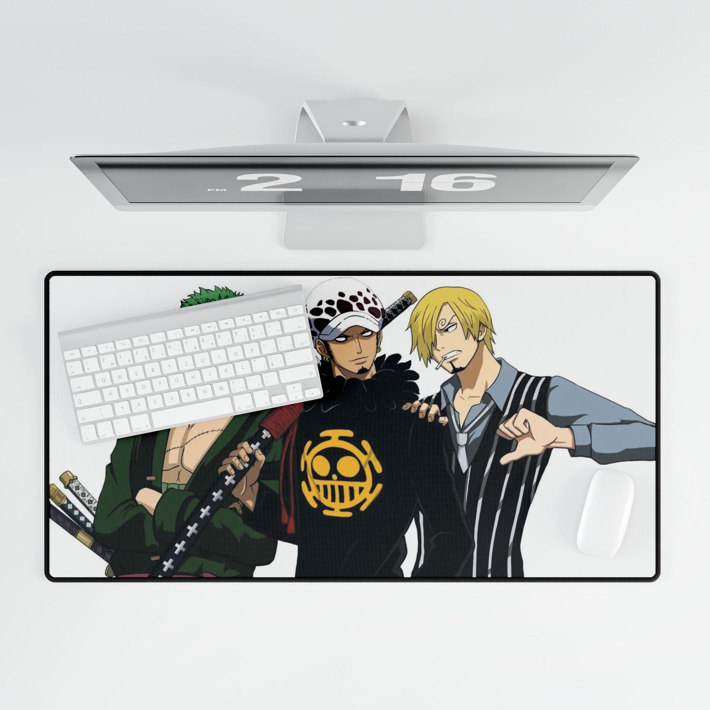 Zoro,Law and Sanji Mouse Pad