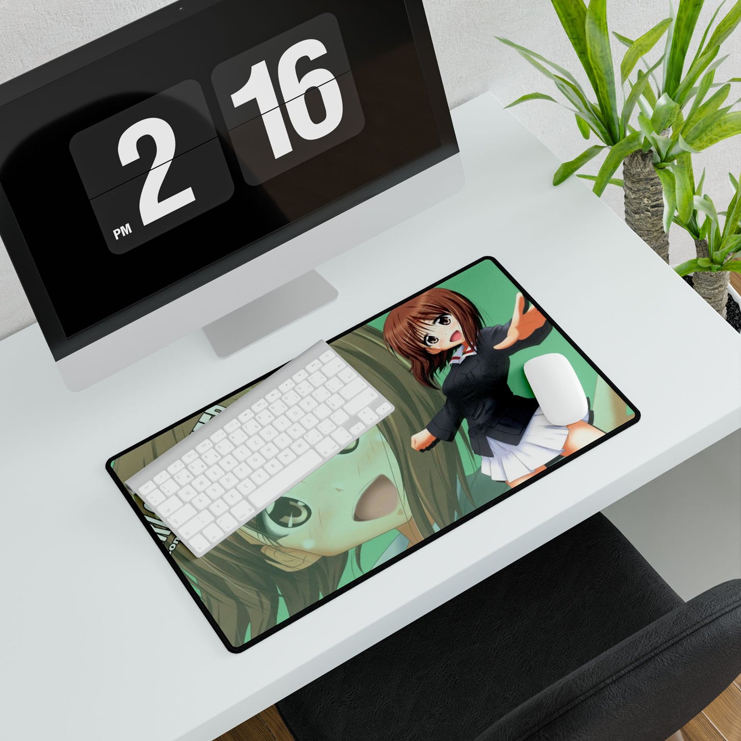Anime Girls und Panzer Mouse Pad