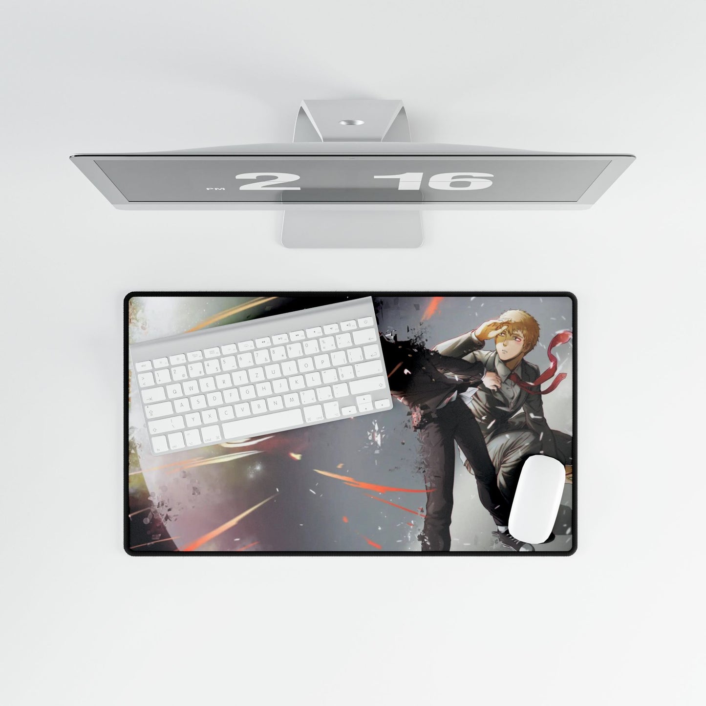 Mob Psycho 100 Arataka Reigen, Shigeo Kageyama Mouse Pad