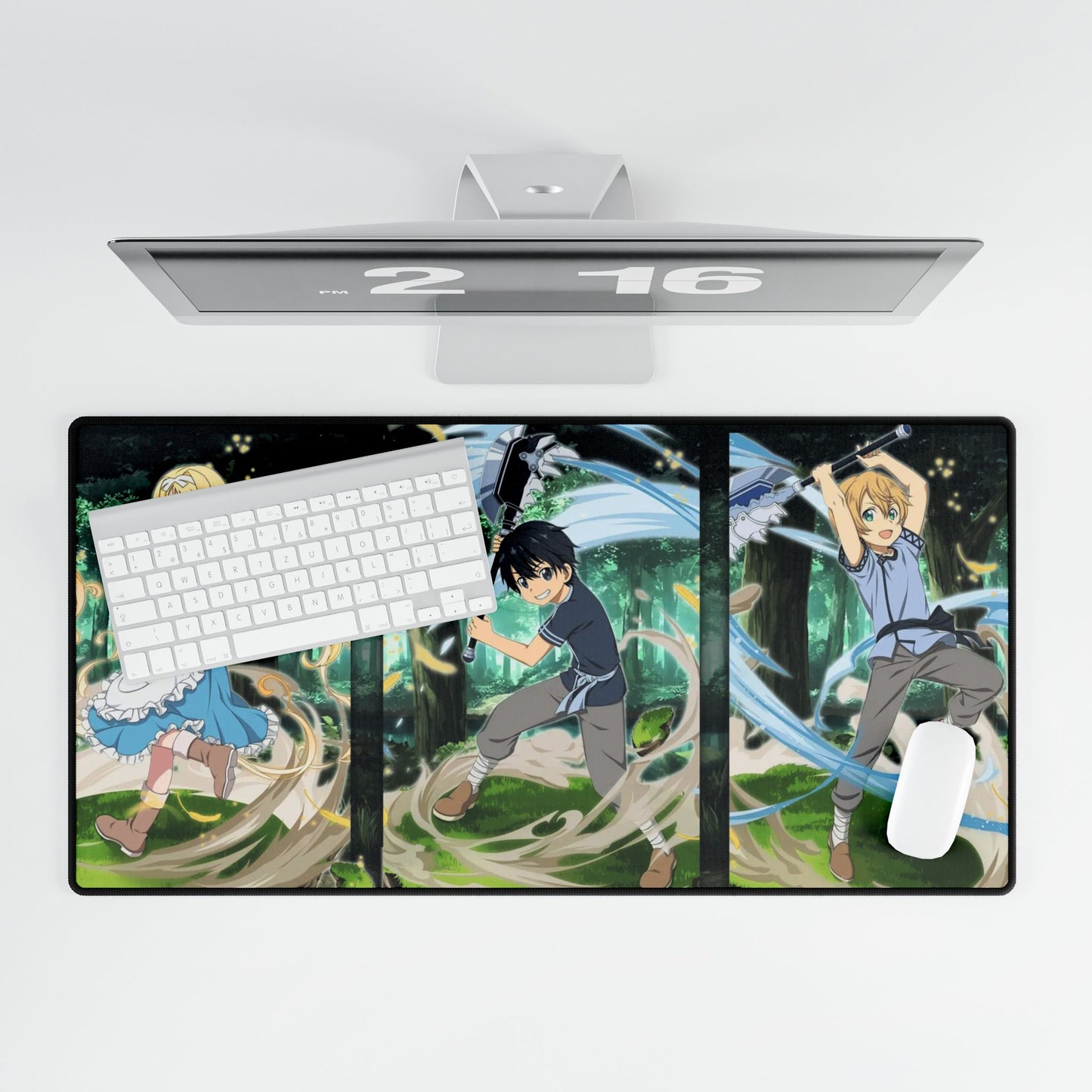 Memory Defrag - Through the Sunlight Banner Mouse Pad