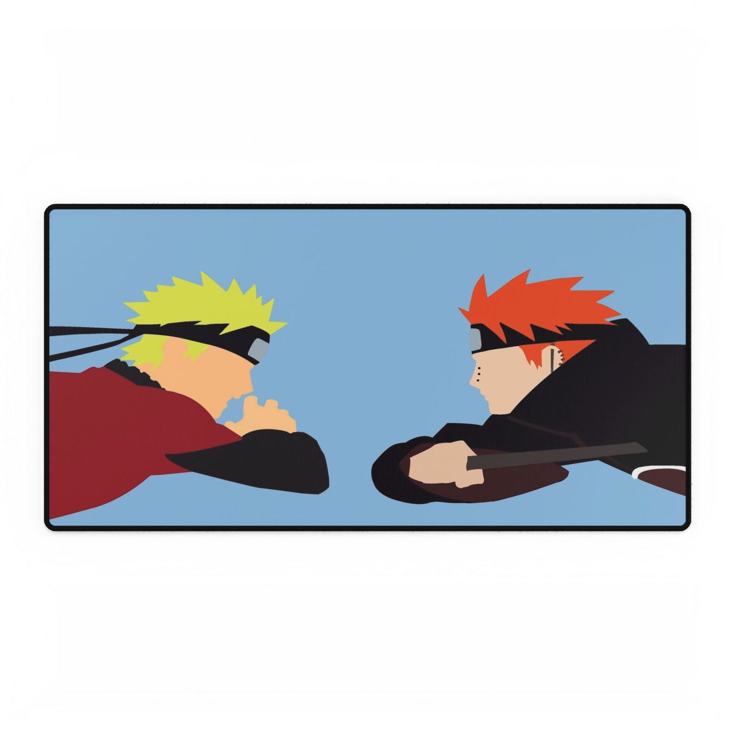 Naruto vs Pain Minimalist Mouse Pad