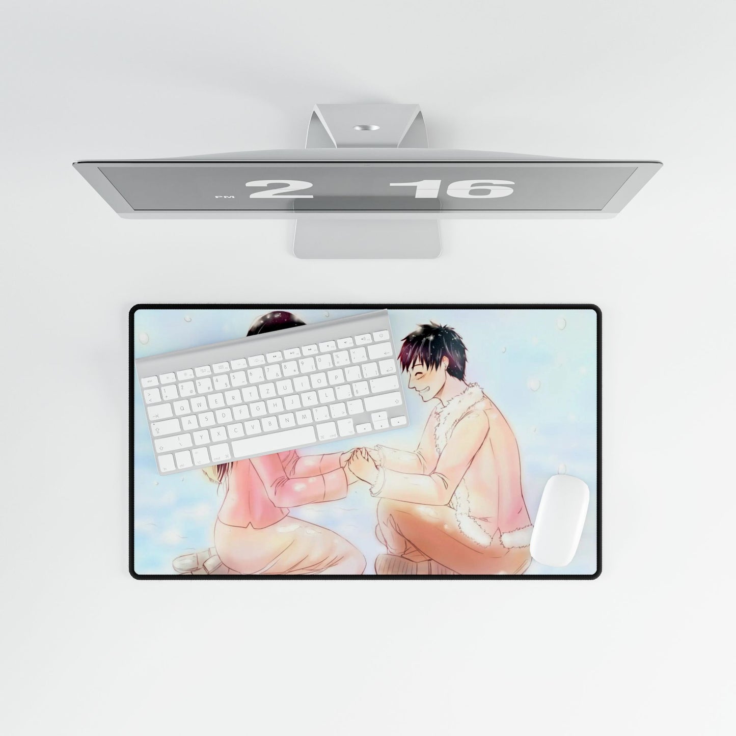 Monkey D. Luffy and Boa Hancock Mouse Pad