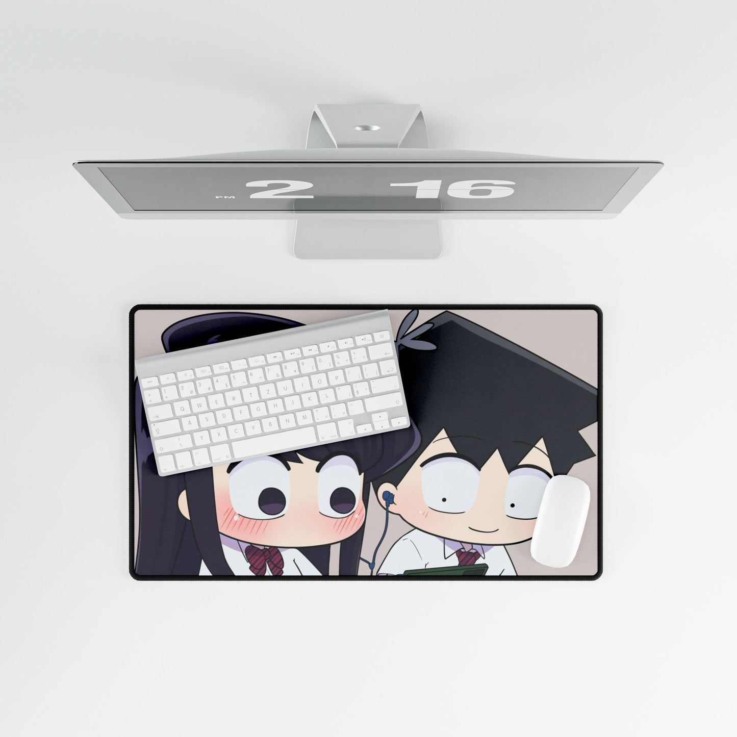 Anime Komi Can't Communicate Mouse Pad
