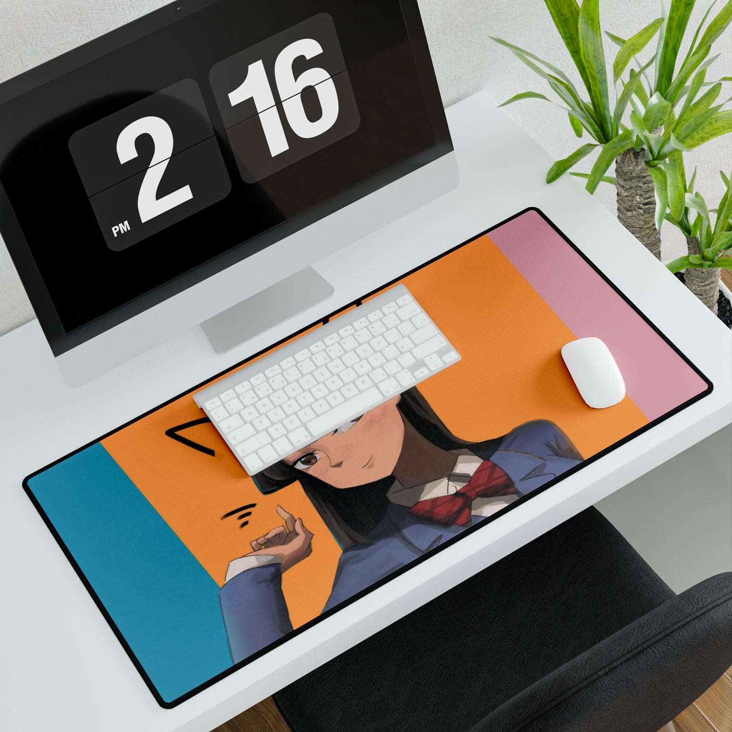 Anime Komi Can't Communicate Mouse Pad