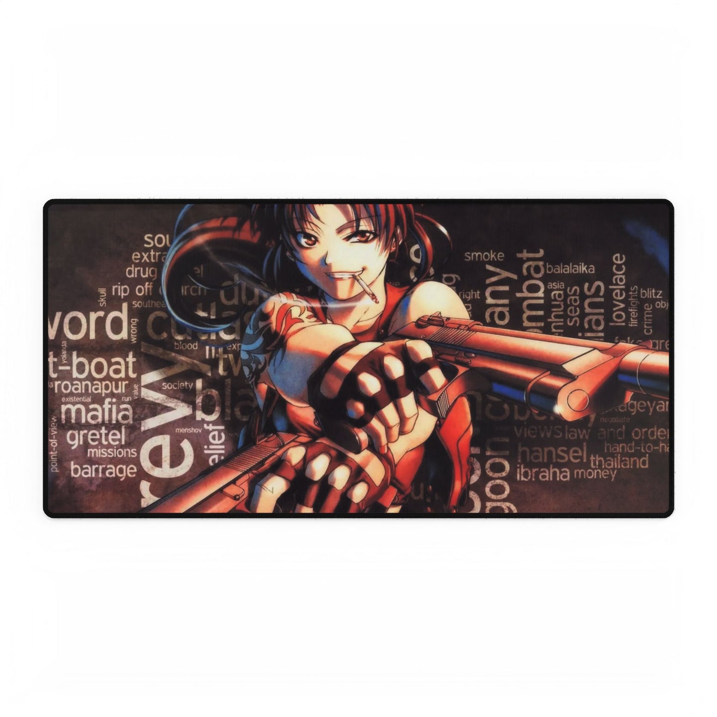 Anime Black Lagoonr Mouse Pad
