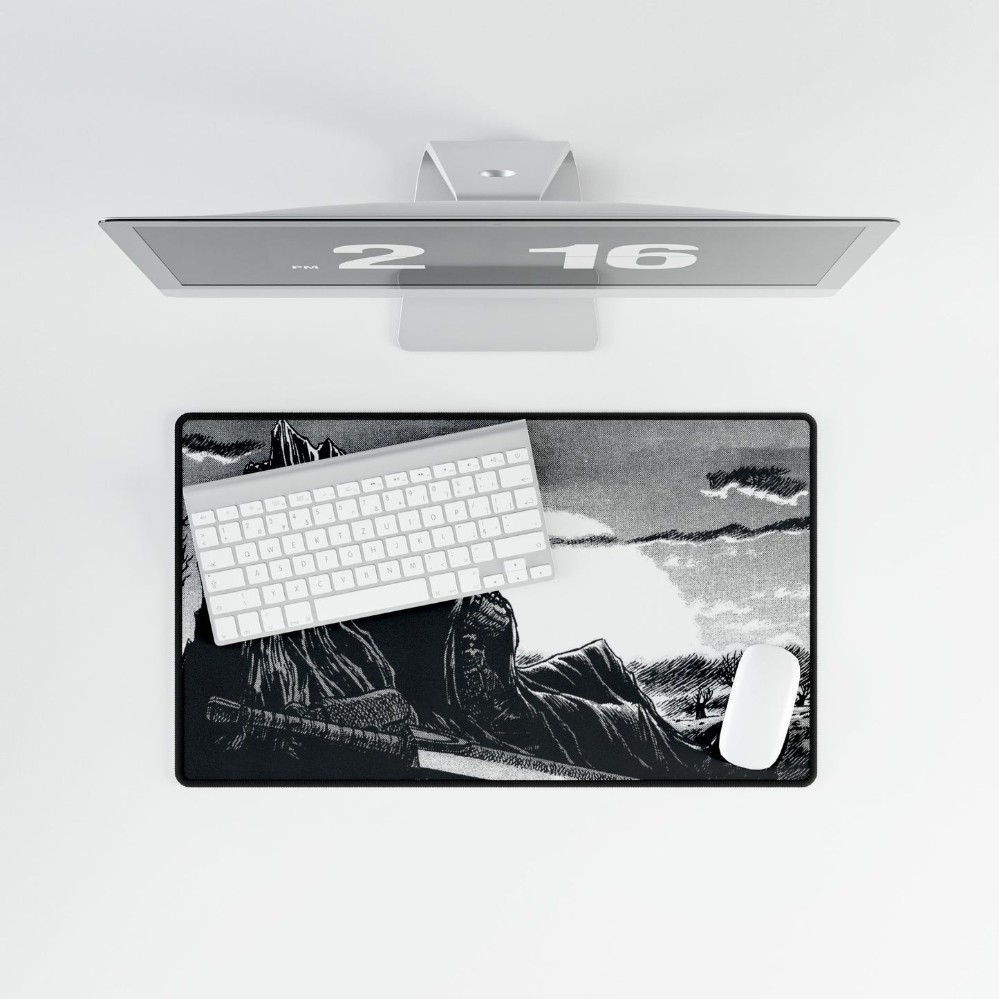 Uneasy Sunset Mouse Pad