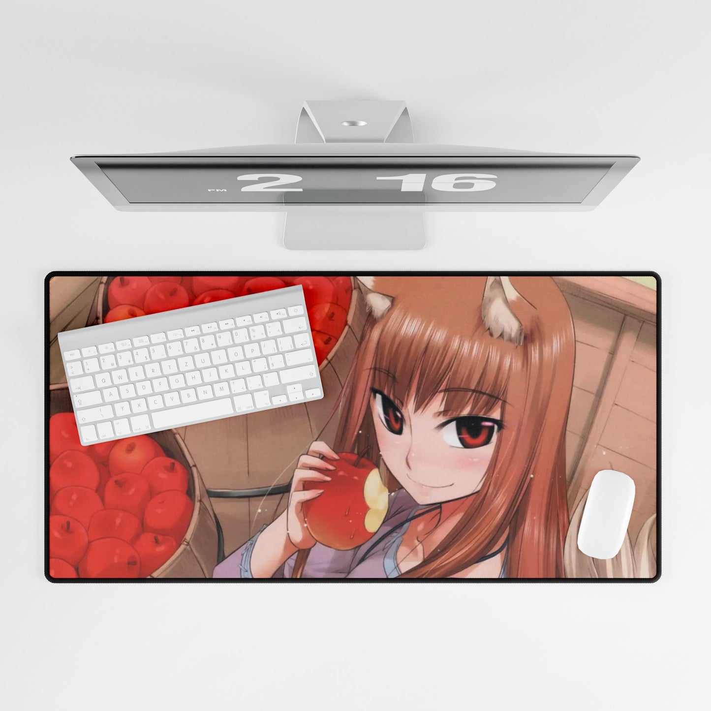 Anime Spice and Wolf Mouse Pad