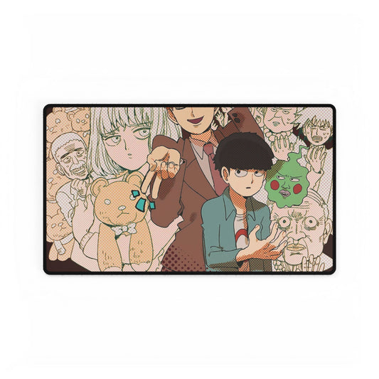 Mob Psycho 100 Arataka Reigen, Shigeo Kageyama, Ekubo Mouse Pad