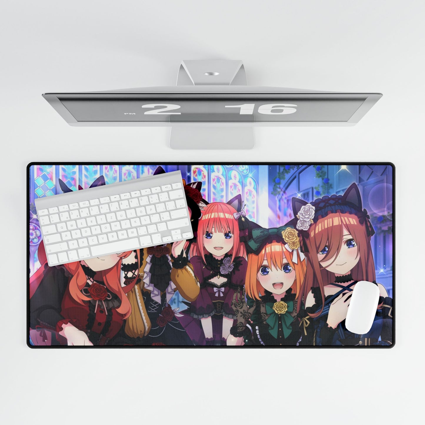 The Quintessential Quintuplets - Itsuki , Ichika , Nino , Yotsuba & Miku Mouse Pad