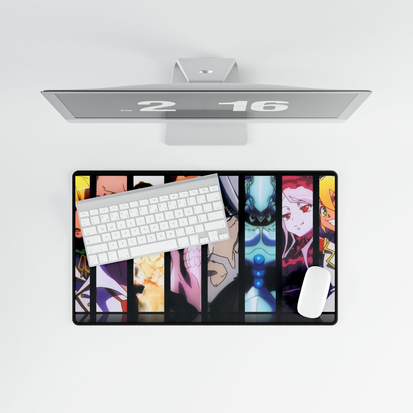 Overlord Albedo, Shalltear Bloodfallen, Demiurge, Sebas Tian Mouse Pad