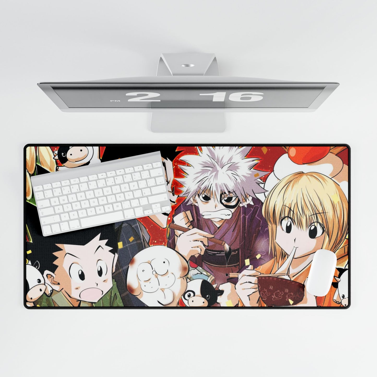 Hunter x Hunter Killua Zoldyck, Kurapika, Gon Freecss Mouse Pad