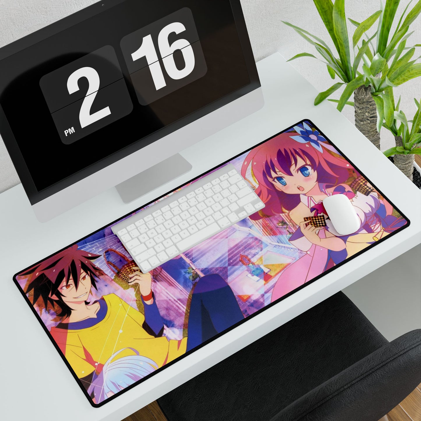 Shiro,Sora and Stephanie Mouse Pad