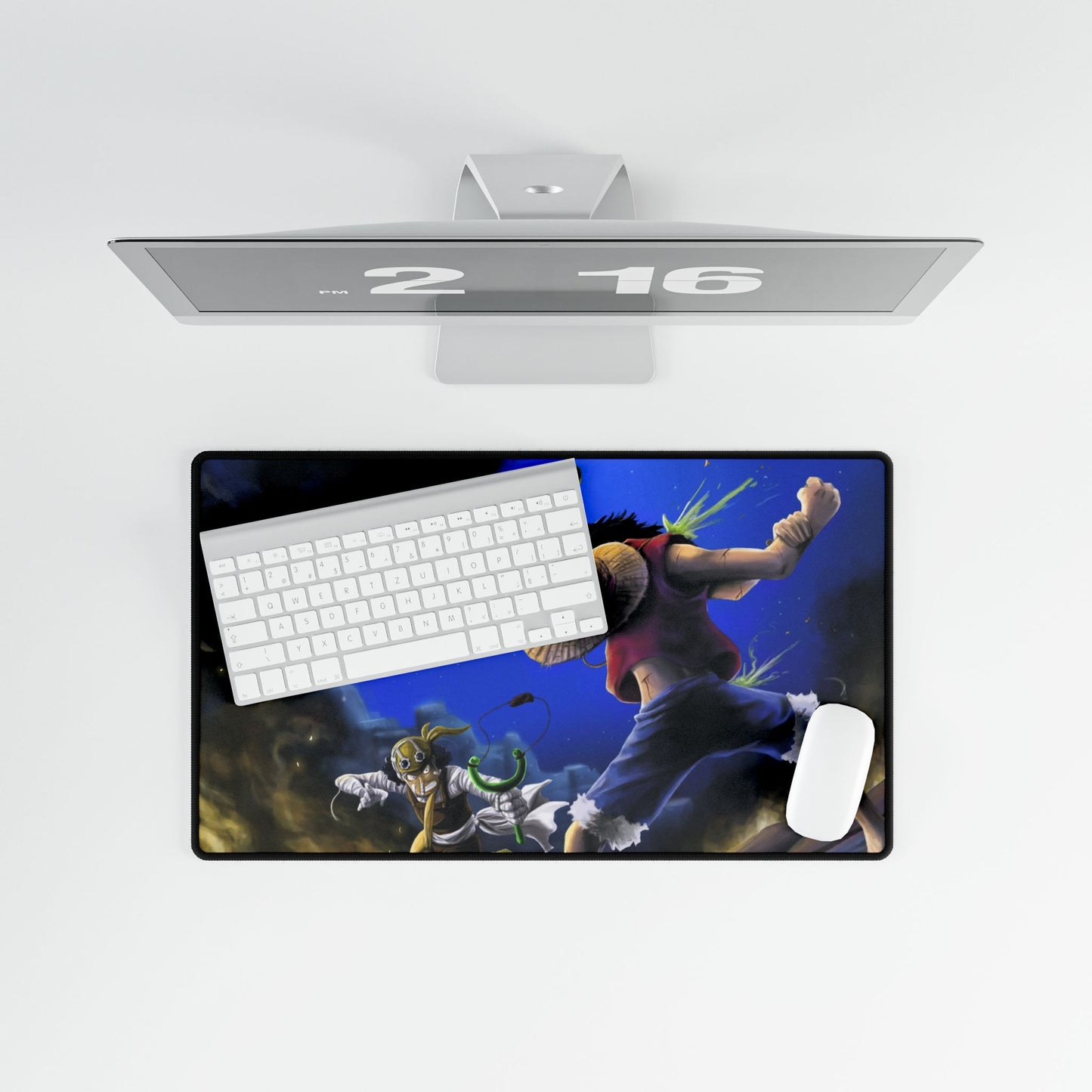 Luffy vs Usop Mouse Pad
