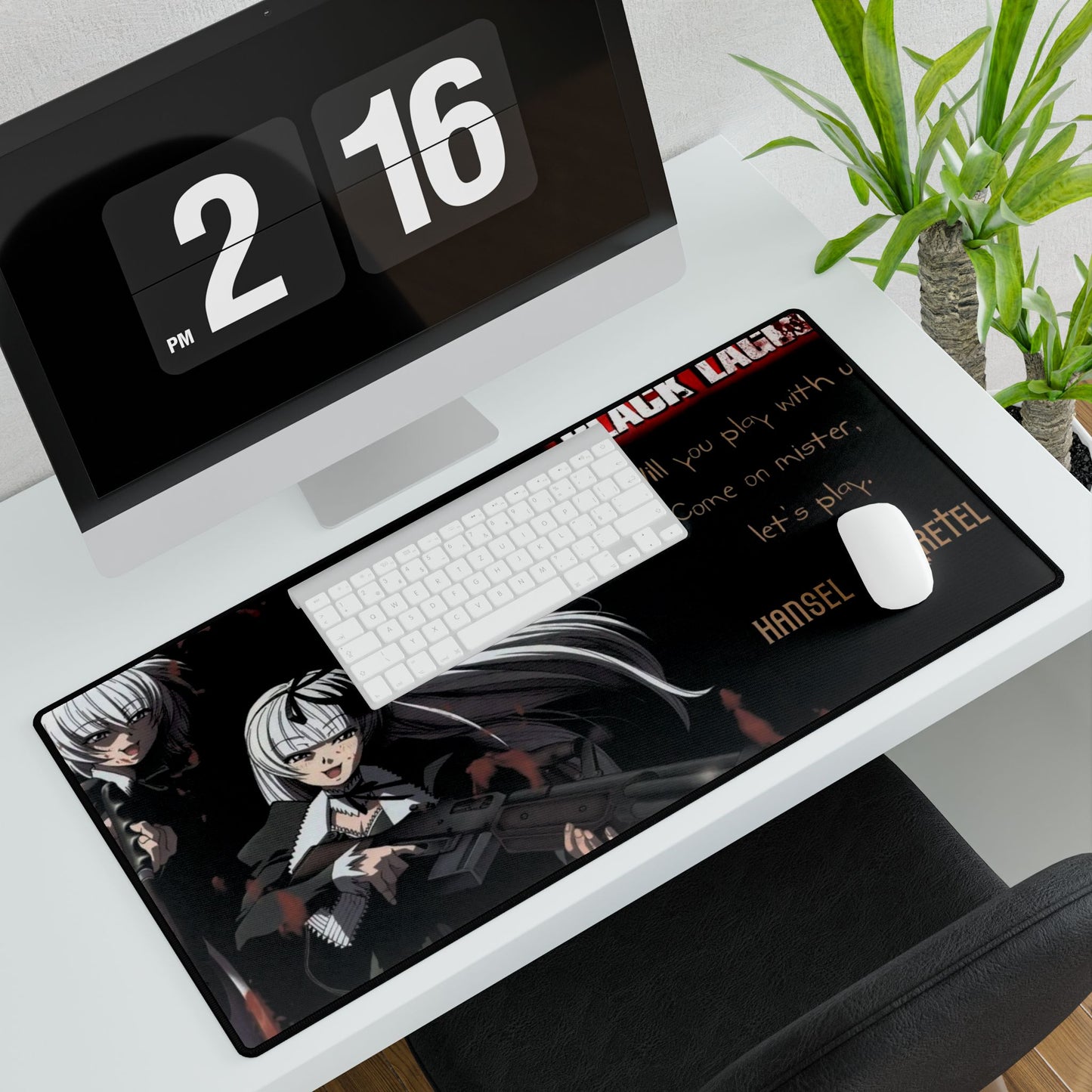 Black Lagoon Mouse Pad