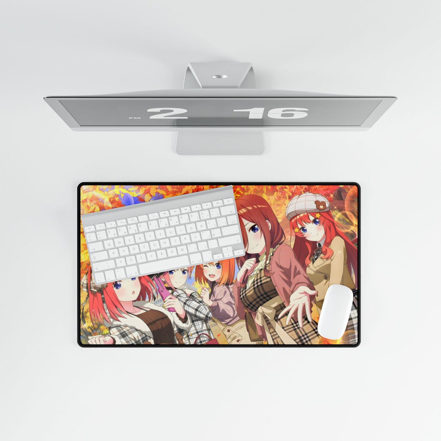 The Quintessential Quintuplets - Nino , Ichika , Yotsuba , Miku & Itsuki Mouse Pad