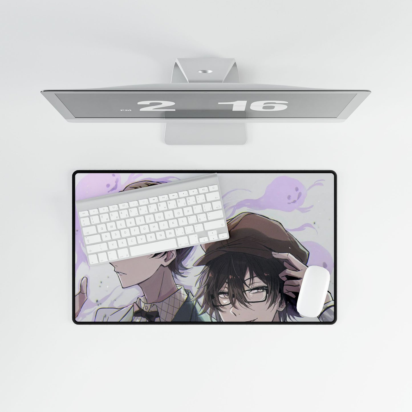 Mushitarō Oguri & Ranpo Edogawa Mouse Pad