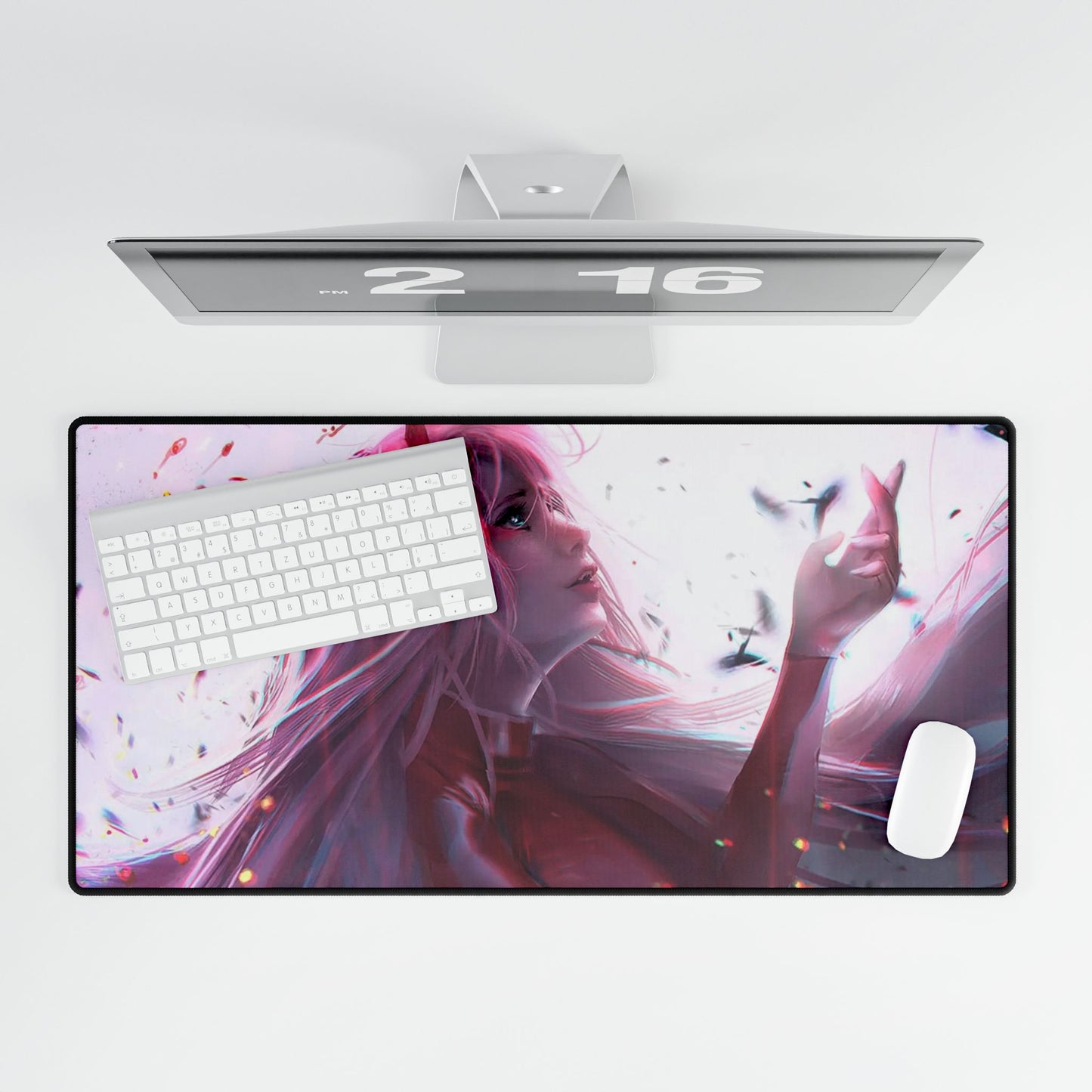 Zero Two - Human Mouse Pad
