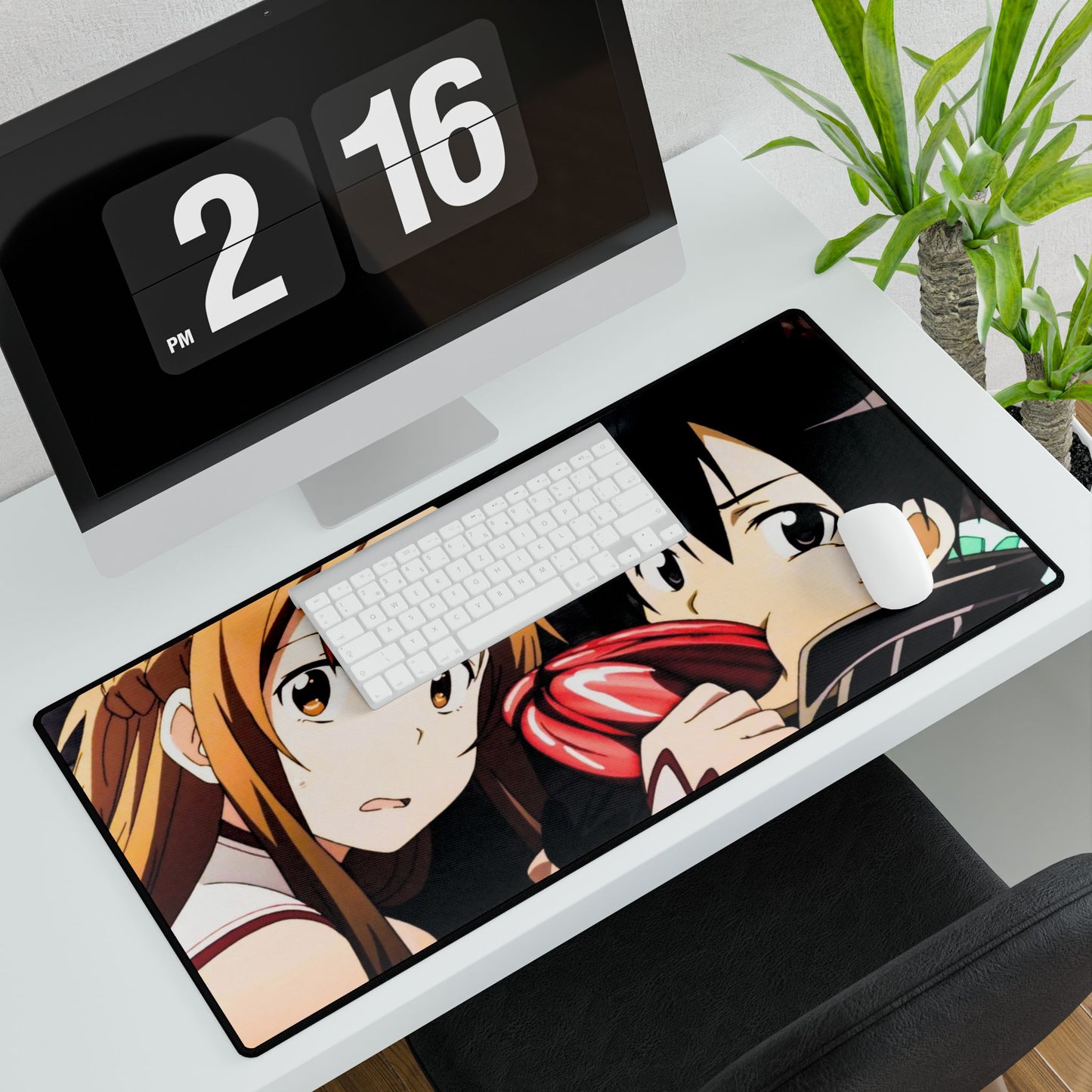 Kirito And Asuna Mouse Pad