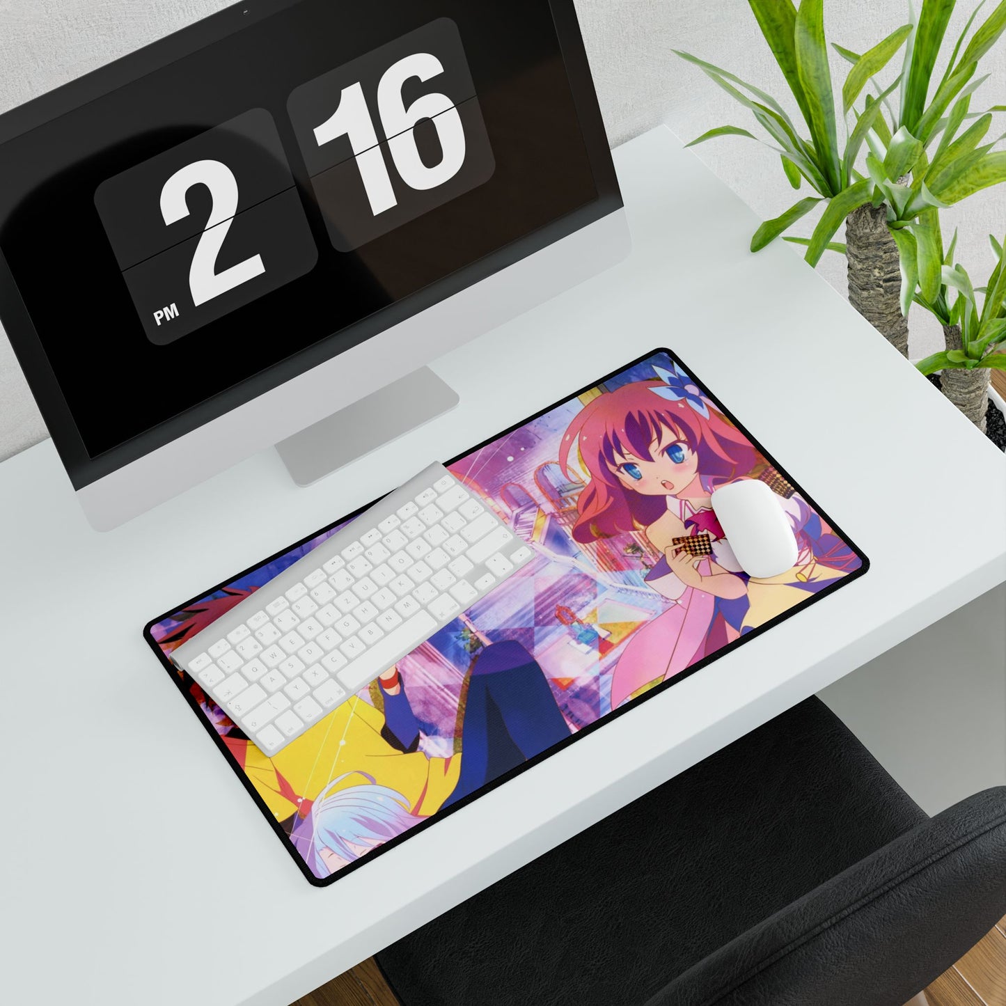 Shiro,Sora and Stephanie Mouse Pad