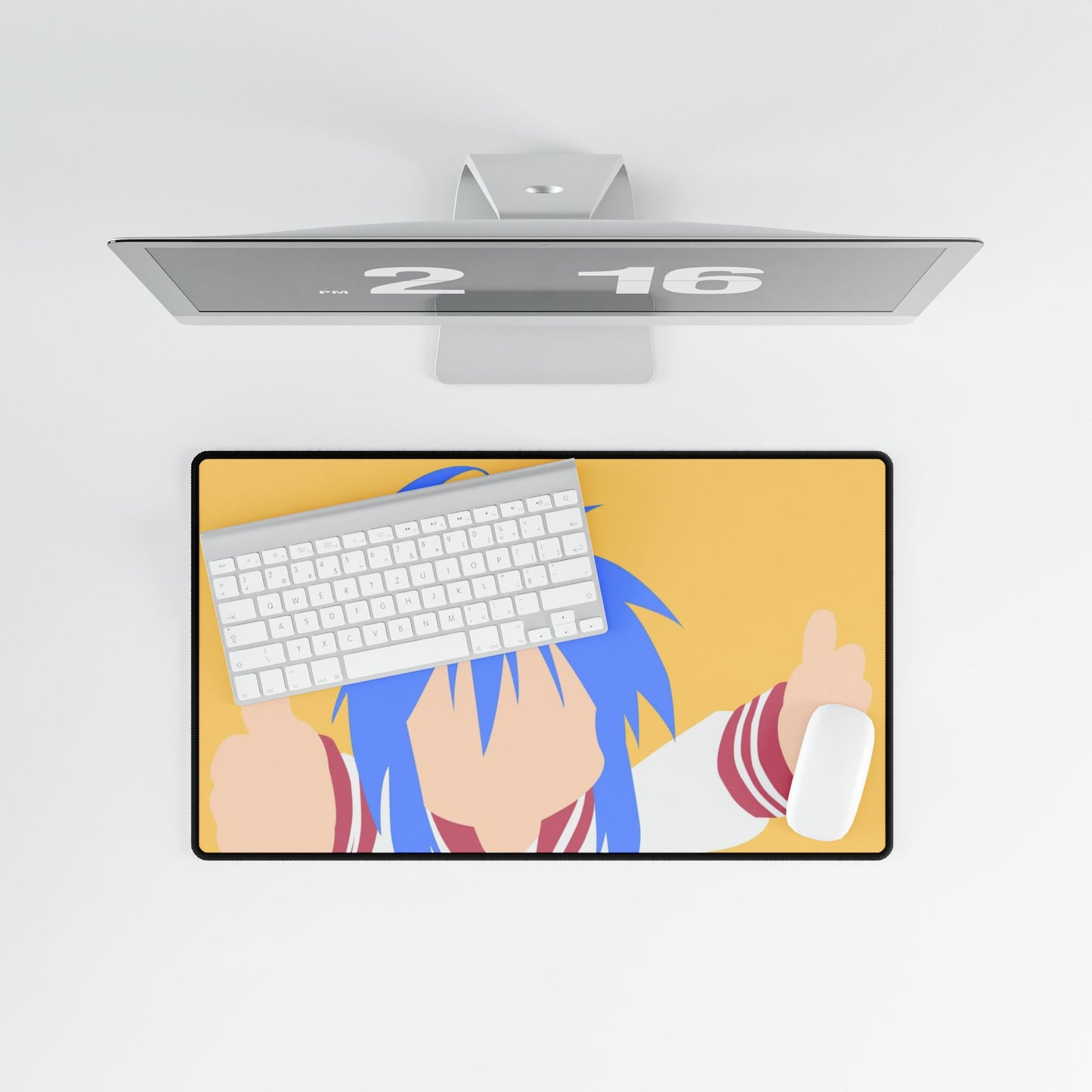 konata izumi lucky star minimalist Mouse Pad