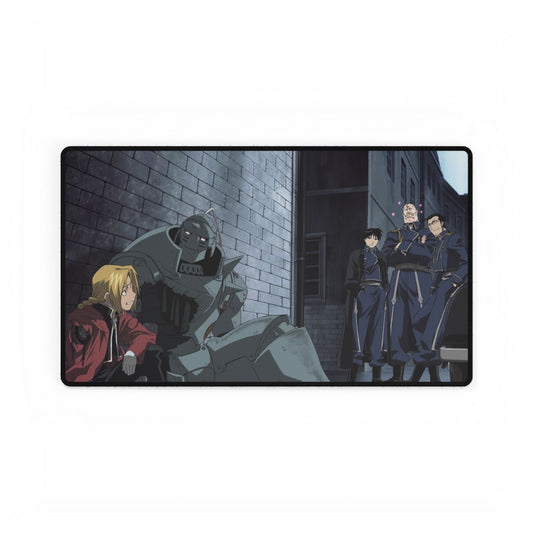 Edward Elric Roy Mustang and Alphonse Elric Mouse Pad