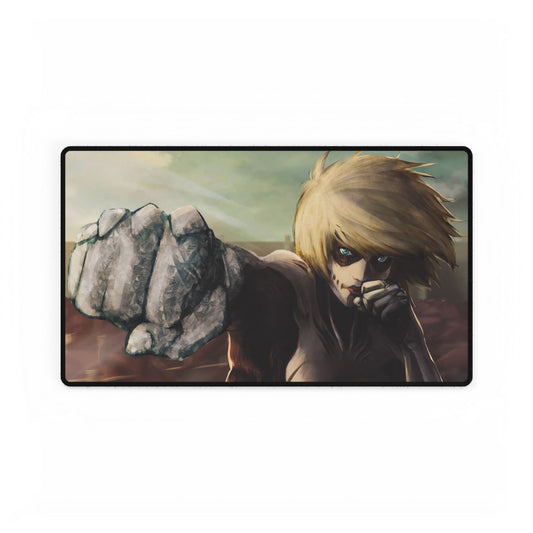 Female titan punches Mouse Pad