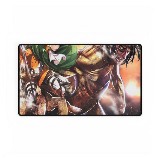 Levi and Eren (Titan) Mouse Pad