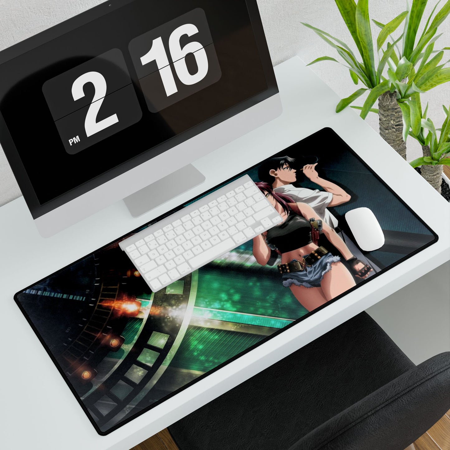 Black Lagoon Mouse Pad