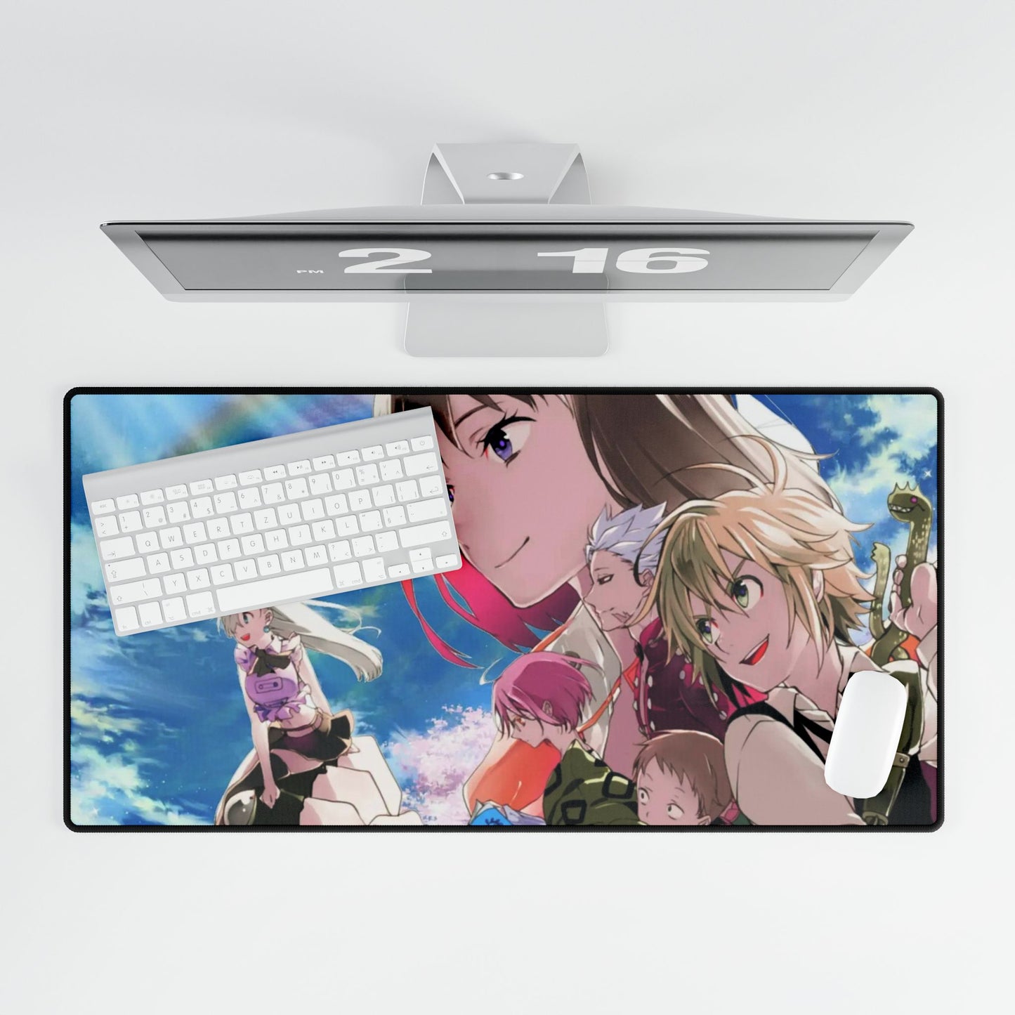 The seven deadly sins in the sunshine Mouse Pad