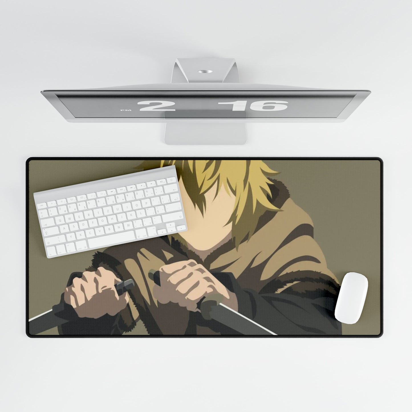 Thorfinn from Vinland Saga Minimalistfor Desktop Mouse Pad