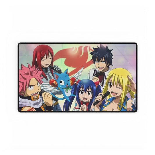 Fairy Tail Natsu Dragneel, Erza Scarlet, Gray Fullbuster, Lucy Heartfilia, Happy Mouse Pad