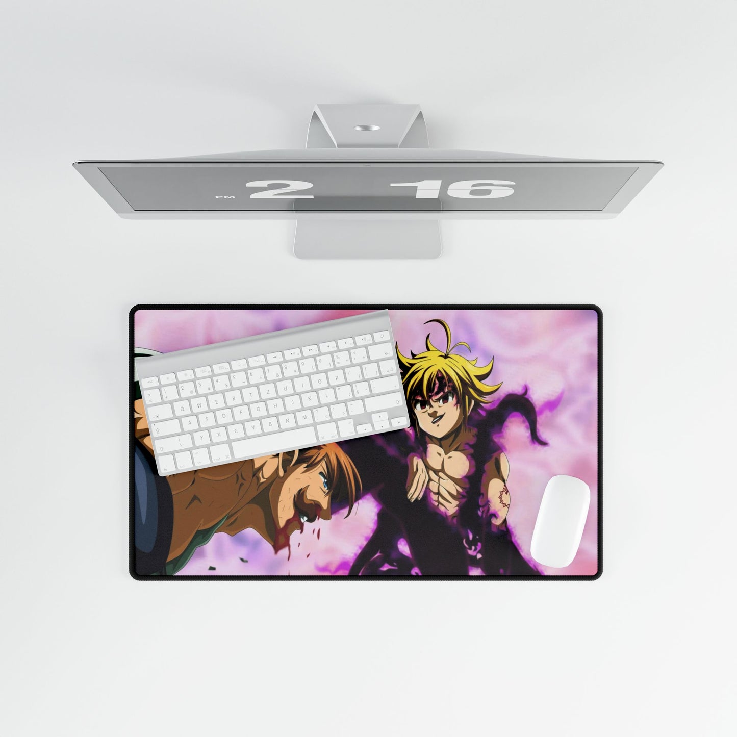 Meliodas vs Escanor Mouse Pad