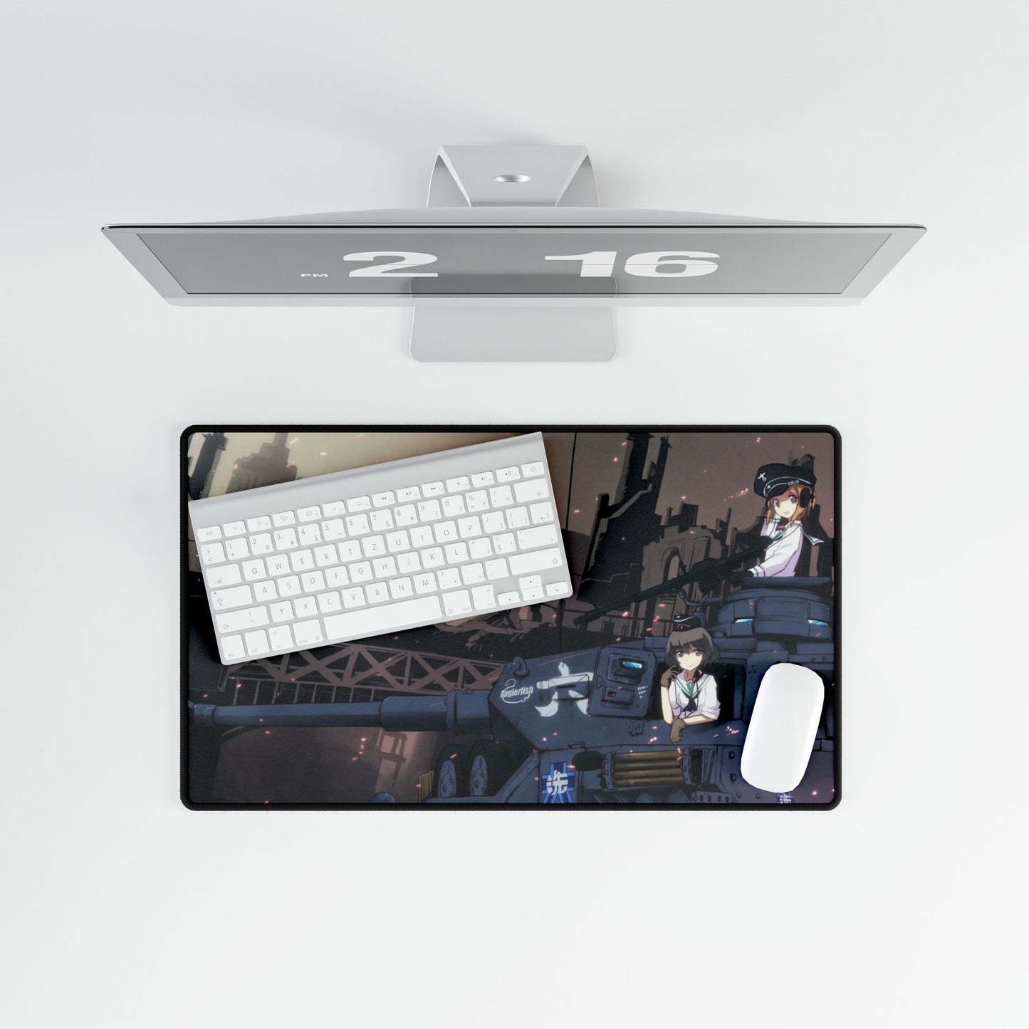 Anime Girls und Panzer Mouse Pad