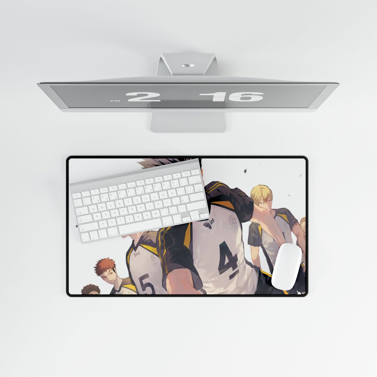 Kōtarō Bokuto Yamato Sarukui Haruki Komi Keiji Akaashi and Tatsuki Washio Mouse Pad