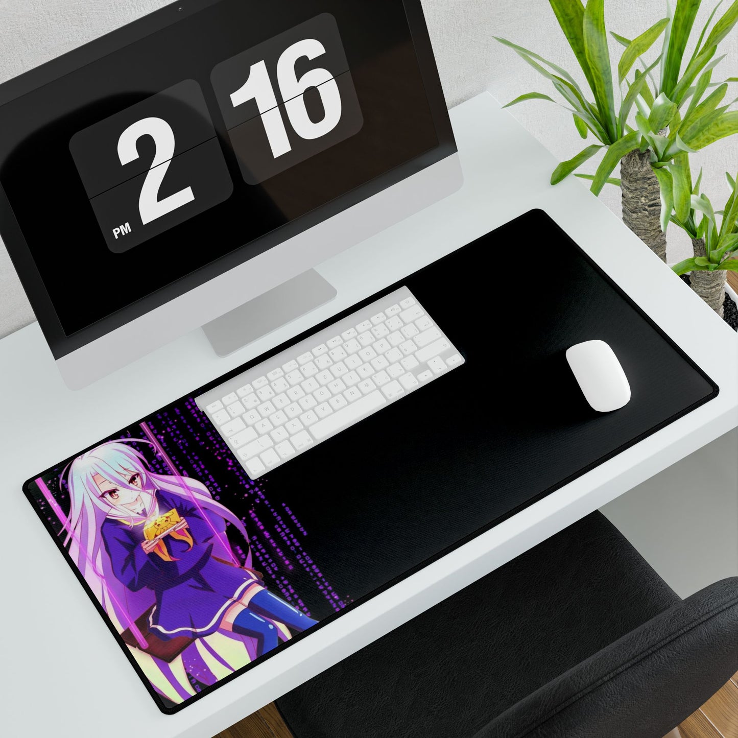 Shiro (No Game No Life) Mouse Pad