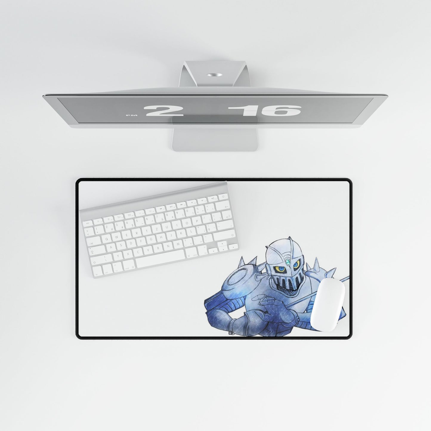 Silver Chariot Mouse Pad